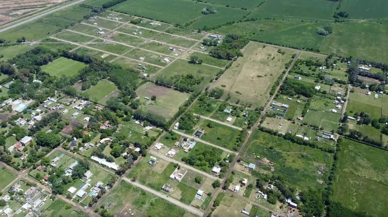 Vista aérea del proyecto Barrio Verde Las Moras